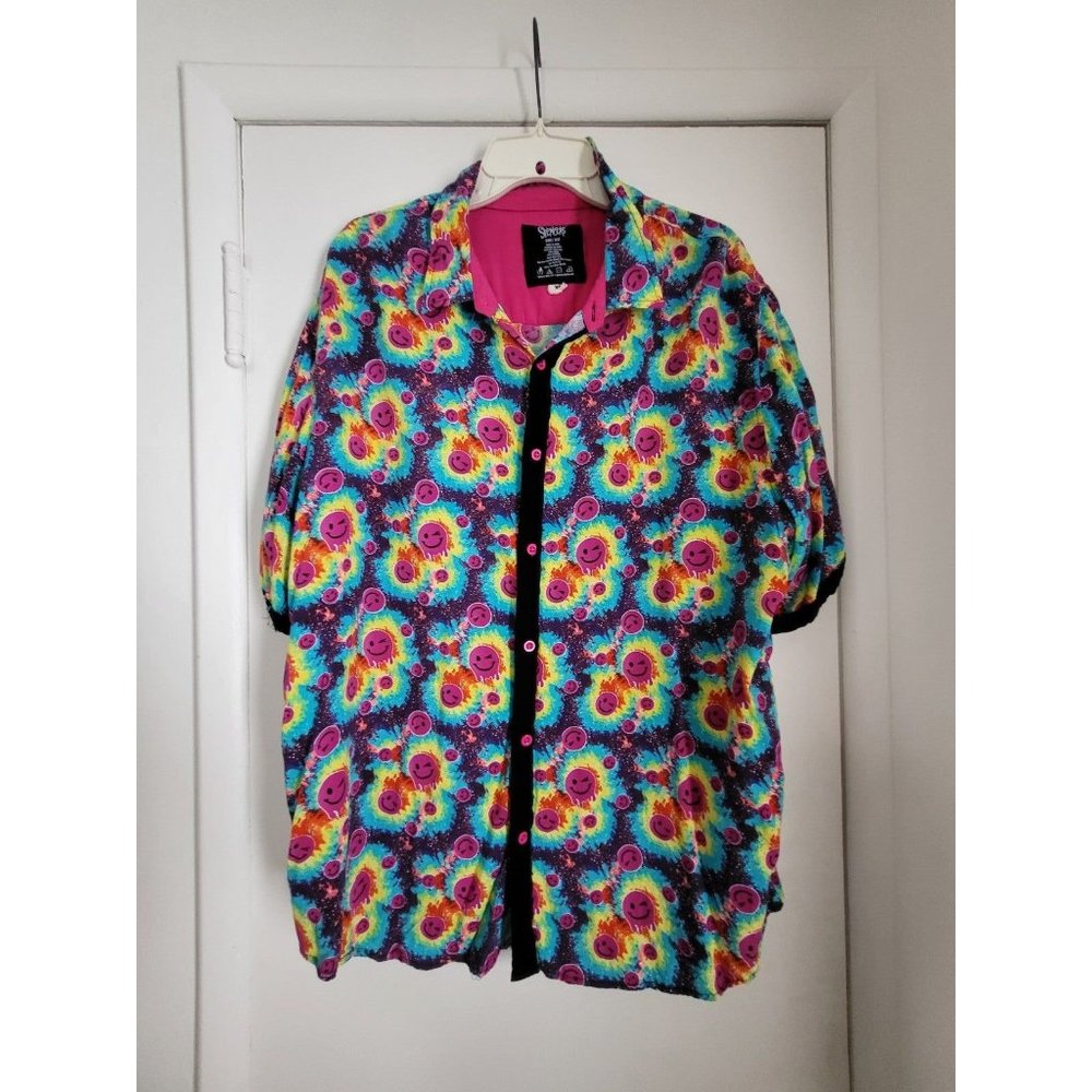 Womans shirt tye dye Spencer's brand